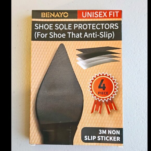 7 Packs - Non Slip Shoe Pads Shoe Grips on Bottom of Shoes Shoe Sole Protection - Picture 1 of 3